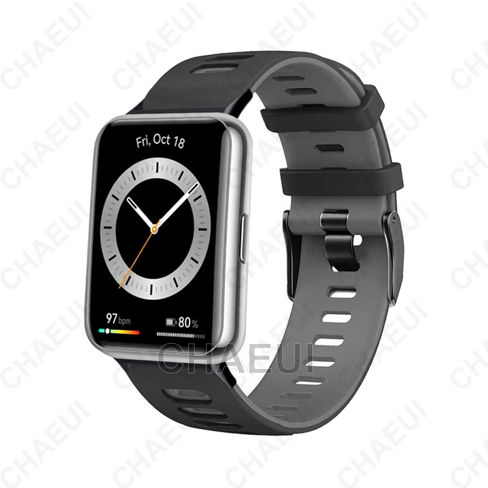 Dây Đeo Silicone Cho Đồng Hồ Thông Minh Huawei Watch Fit 2