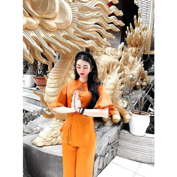 Bộ đồ nữ đi lễ chùa siêu rẻ