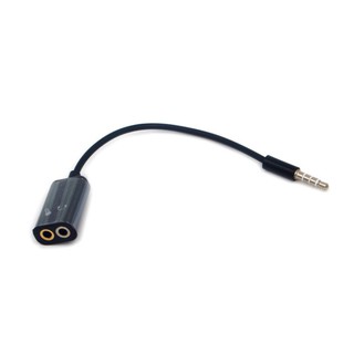 CÁP CHIA TAI NGHE VÀ MICRO - AUDIO MICRO SPLITER - 1 ĐẦU 3.5 RA 2 ĐẦU 3.5MM 1 BÊN MIC - 1 BÊN AUDIO