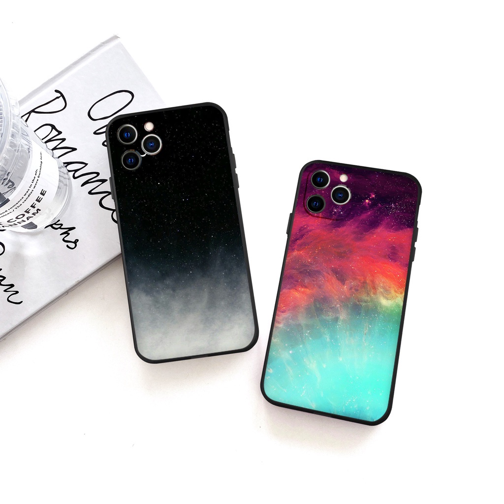 Ốp lưng iphone dải ngân hà lung linh viền vuông đẹp ốp iphone chống sốc x/xs/xr/xsmax/6/7/8/plus/se2020/12pro/12promax
