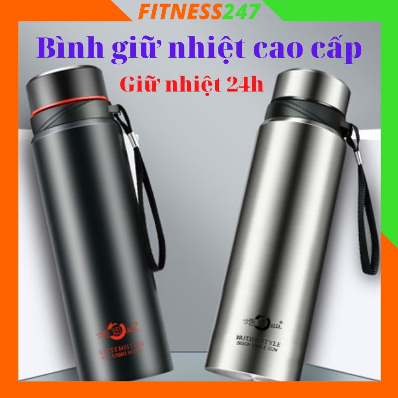 Bình Giữ Nhiệt Nóng Lạnh Lõi Thép Inox 304 Chống Gỉ Bình Nước Thể Thao Cao Cấp