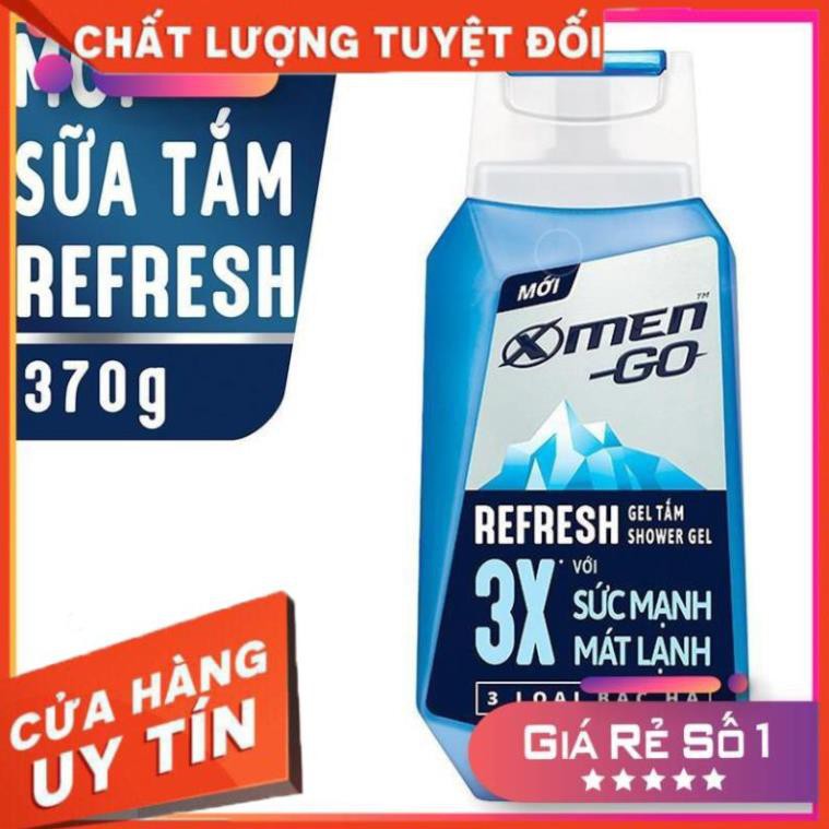 [Click Vào Nhé] Sale sốc combo 30 gói dầu gội, sữa tắm, sữa rửa mặt xmen go refresh