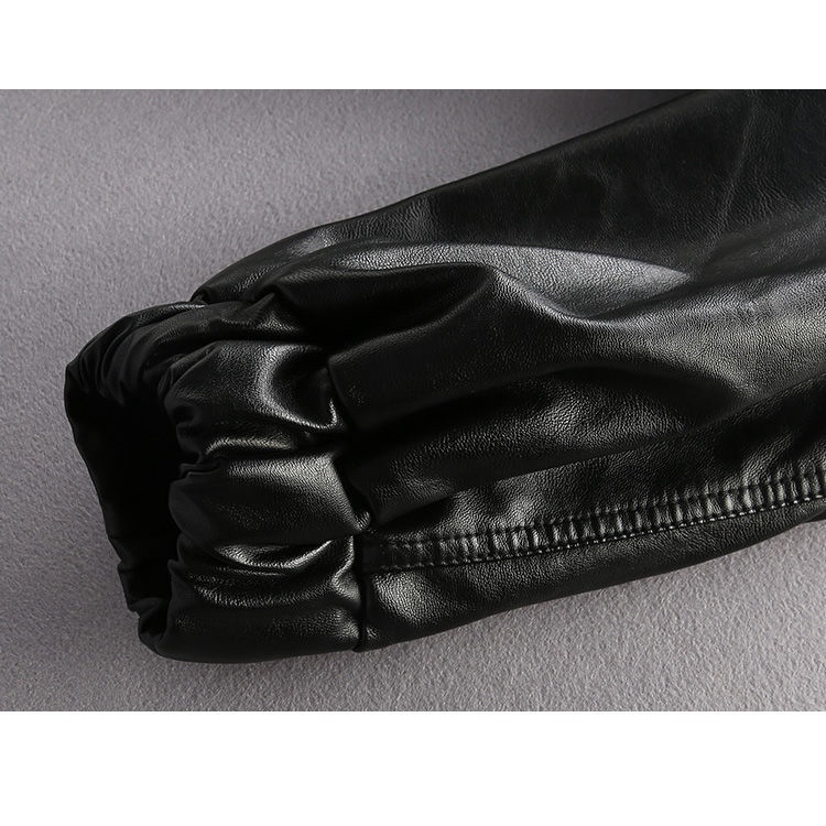 Áo Khoác Da PU Thời Trang Âu Mỹ Cá Tính Cho Nam Nữ 2022