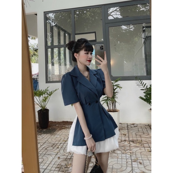 SET ÁO VEST + CV TƠ (Hàng sẵn-shop tự chụp) [Moment House]