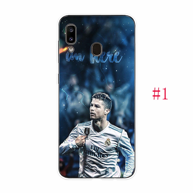 Ôp Điện Thoại tpu Dẻo Họa Tiết Hoạt Hình c.ronaldo Massi Cho samsung galaxy a10 a20 a30 a40 a50 a70 a80 Vỏ