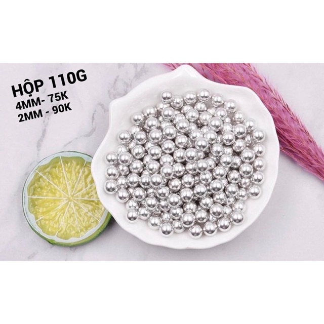 Bi đường bạc 4mm