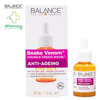 Serum Nọc Rắn Balance Active Formula Snake Venom Wrinkle Freeze Chống Lão Hoá 30ml