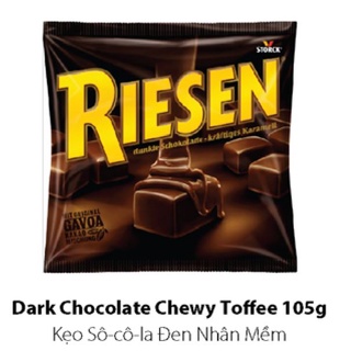 Kẹo sô-cô-la đen nhân mềm chewy toffee riesen 105g - ảnh sản phẩm 2