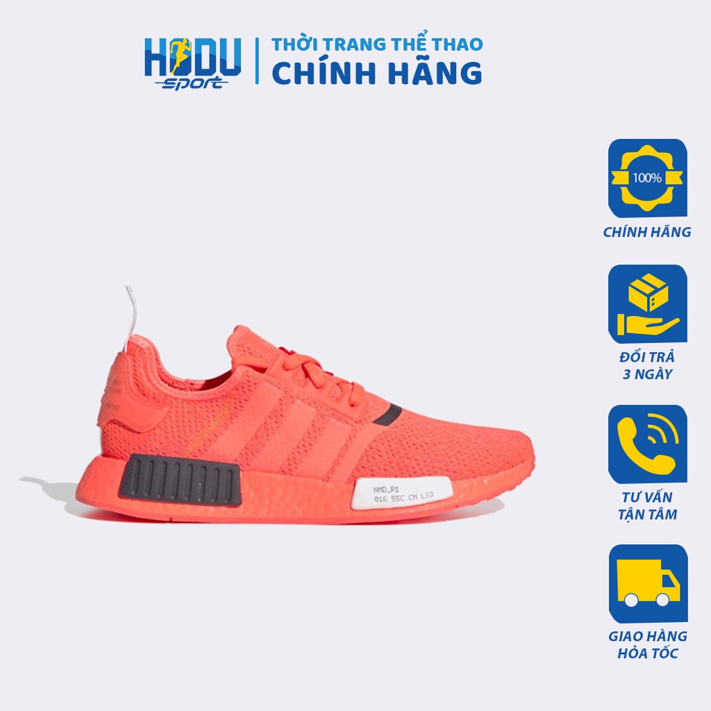 Giày thể thao Adidas chính hãng NMD_R1 Solar Red EF4267 - Sneaker màu đỏ - HODU Sport