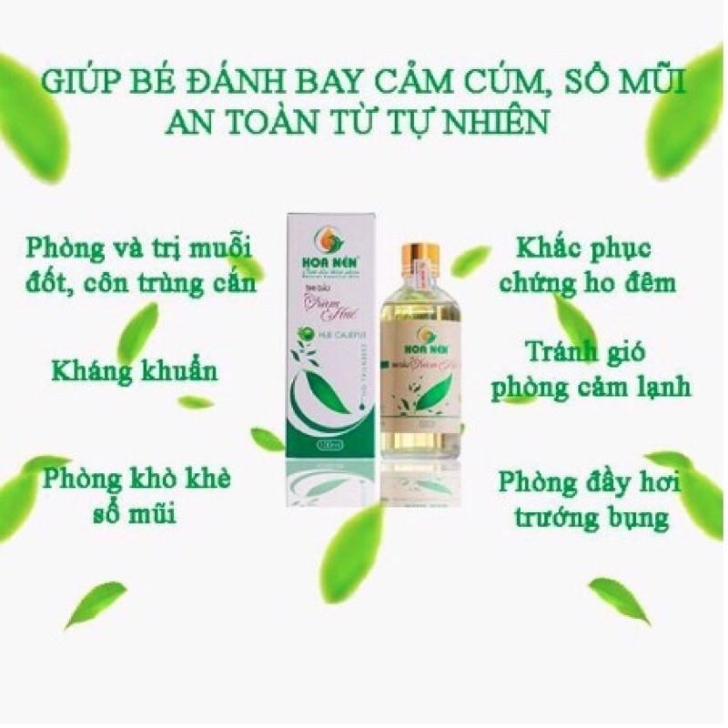 [Deal Sốc] Tinh Dầu Tràm Huế Hoa Nén/ nguyên chất 100%/ loai 50ml