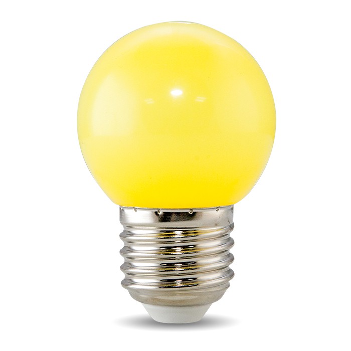 Bóng đèn LED BULB tròn 1W nhiều màu