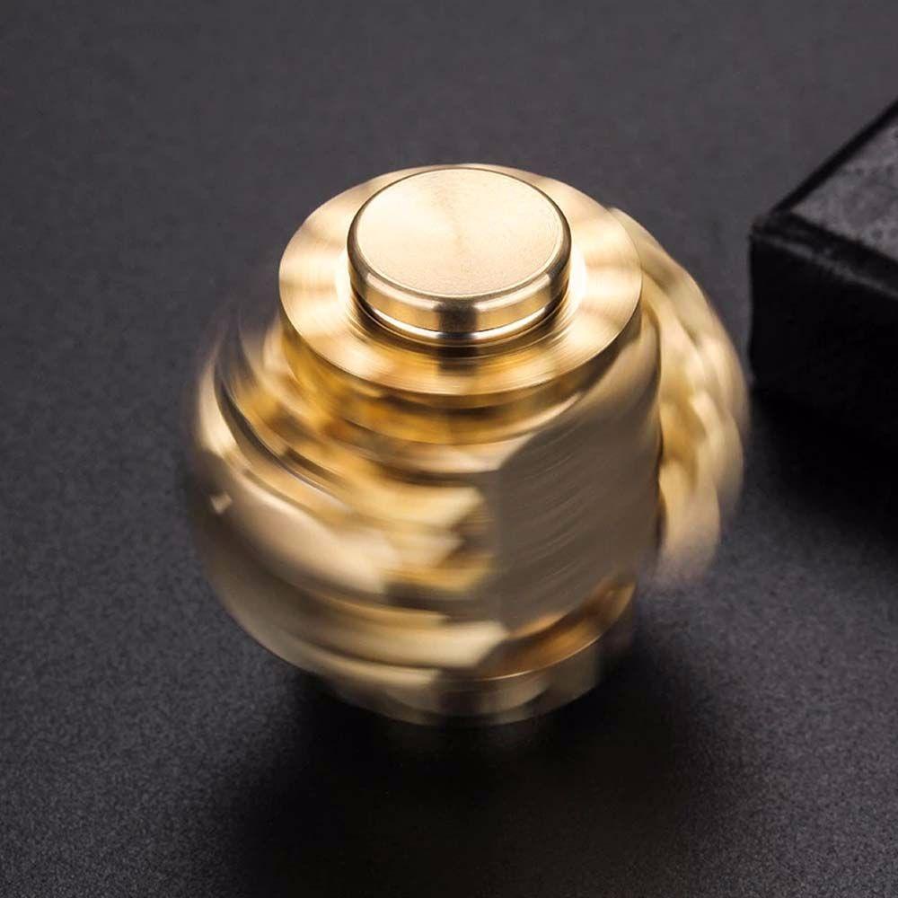 Con Quay Đồ Chơi Fidget Spinner MMLUCK BằNg Kim LoạI ĐồNg Thau