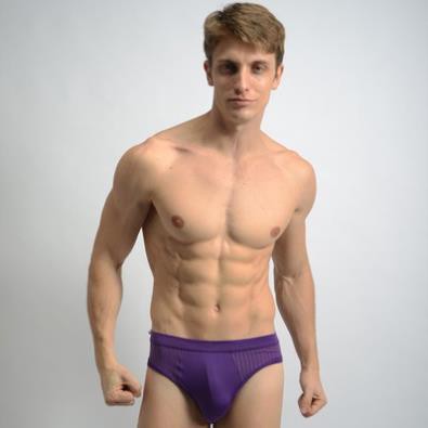 Quần lót nam, Quần tam giác thun lạnh phối lưới - 1334 BUMSTORE