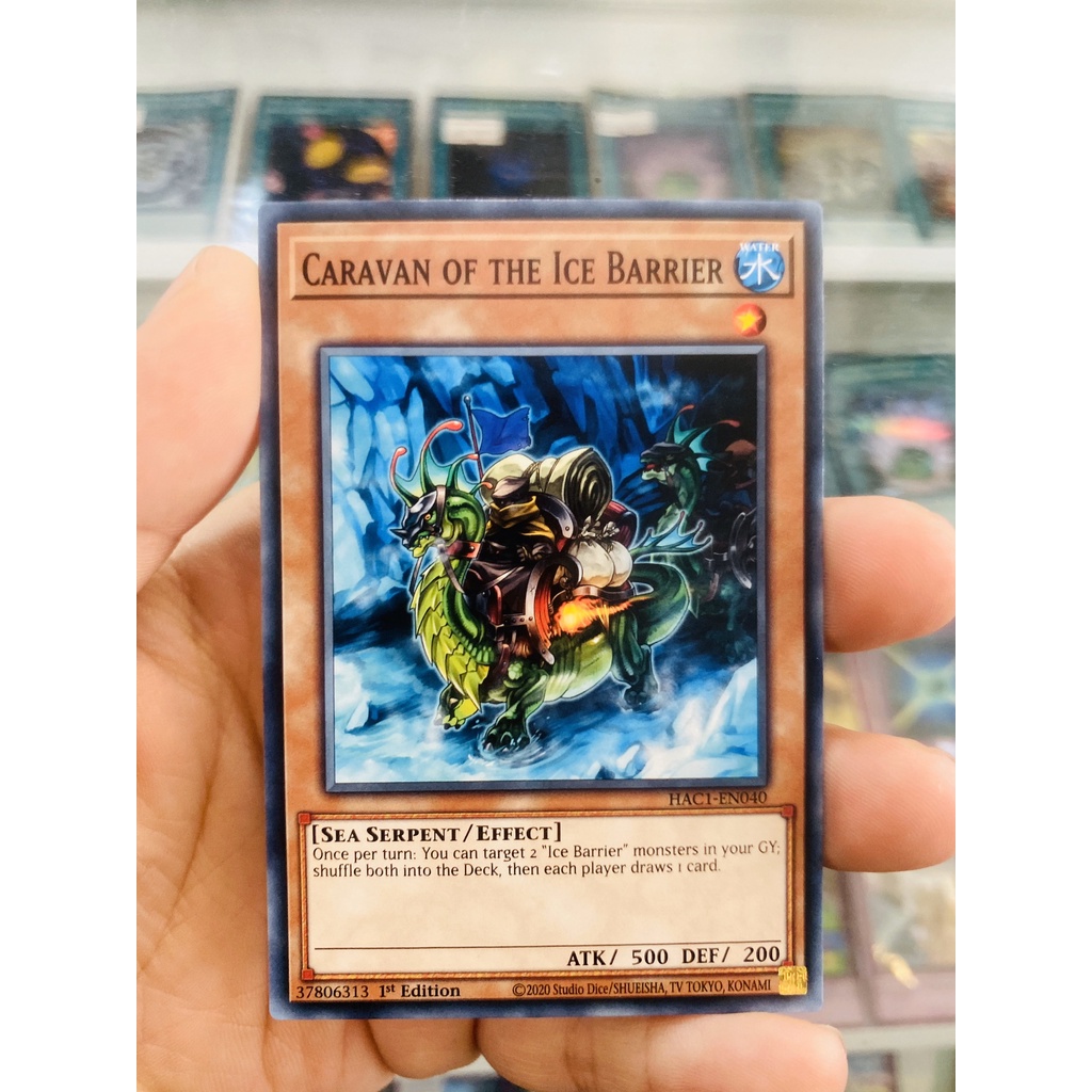 Thẻ Bài YugiOh! Mã HAC1-EN040 - Caravan of the Ice Barrier - Common - 1st Edition