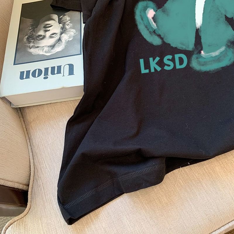 Áo Thun Tay Ngắn Dáng Rộng Thiết Kế Đơn Giản Trẻ Trung Hợp Thời Trang