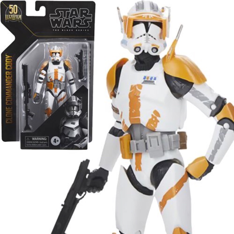 Mô Hình Star Wars The Black Series Archive Clone Commander Cody
