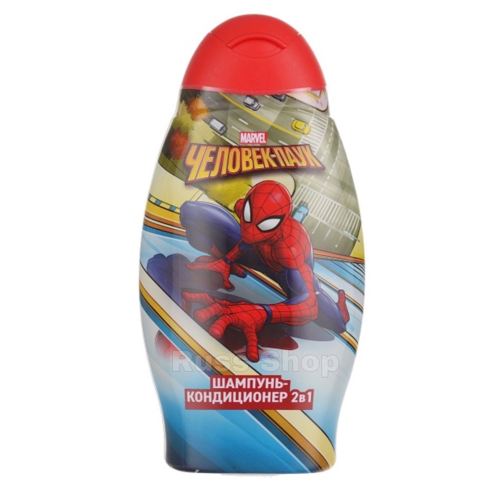 Sữa Tắm Gội 2in1 Cho Bé Spider Man Nga lọ lớn 400ml