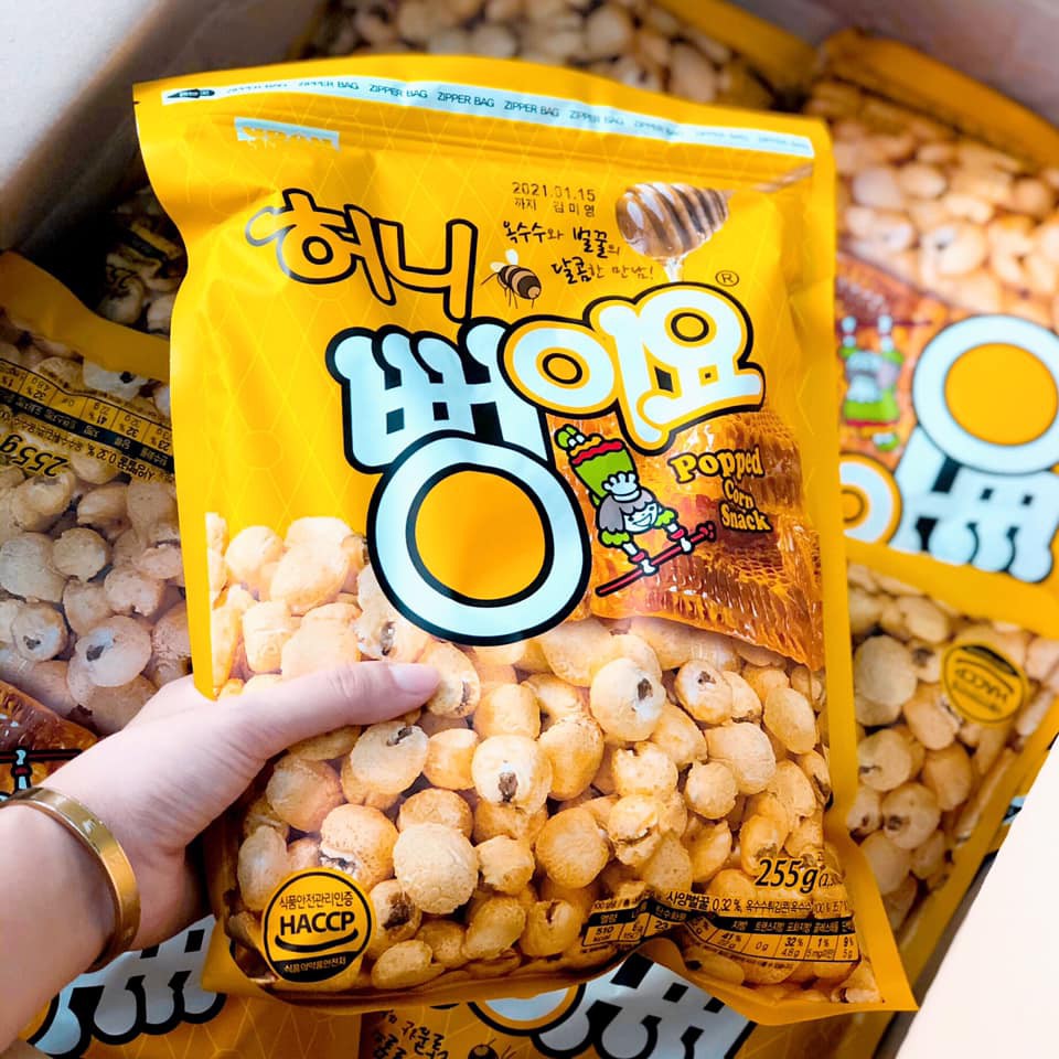 Snack bắp mật ong ( Upon snack ) - Hàn Quốc - 255g