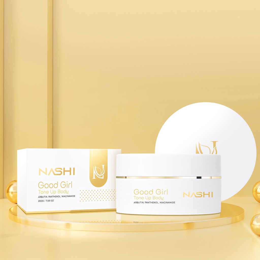 Kem Makeup Body GOOD GIRL NASHI 200G - Bảo Vệ Da Với Chống Nắng SPF50+