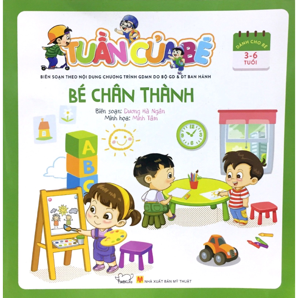 Sách - Tuần Của Bé - Bé Chân Thành