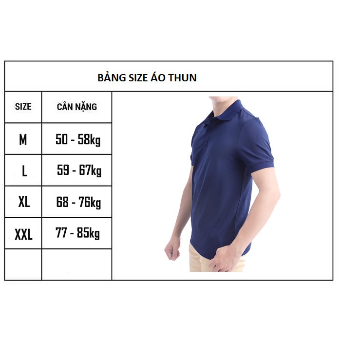 Áo Thun Có Cổ Nam Đẹp Áo Cọc Tay Nam Nhiều Màu_S011 | BigBuy360 - bigbuy360.vn