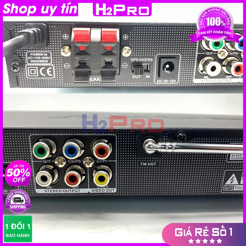 [RẺ VÔ ĐỊCH] Đầu đĩa DVD SONY BDP-S360 2021cao cấp H2Pro đa năng USB-Thẻ nhớ-radio FM-tích hợp loa, tích hợp amply lắp t