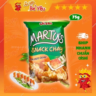 Bim bim Oishi snack chay vị da heo quay 75g siêu to khổng lồ