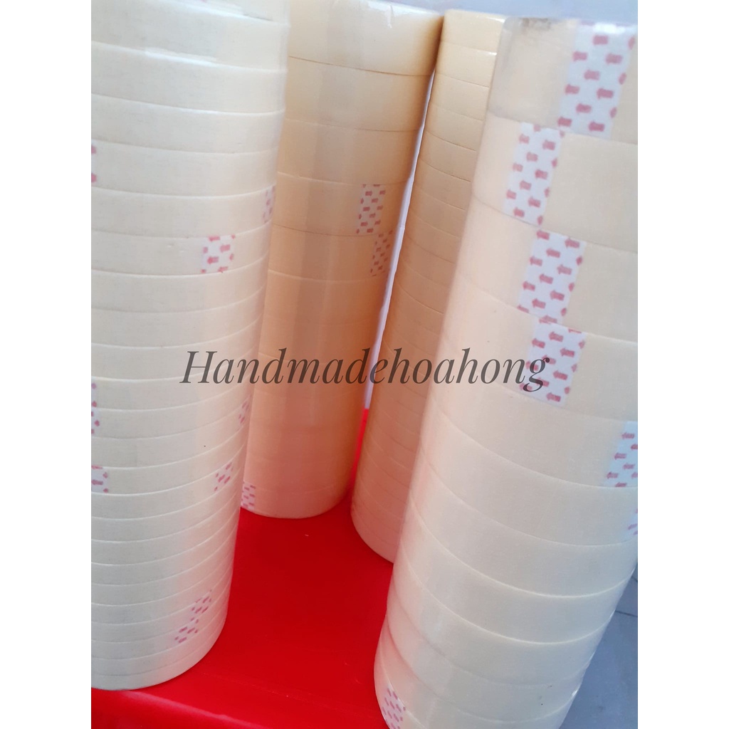 1 CUỘN BĂNG KEO GIẤY - Phụ kiện làm handmade, trang trí lớp học,...