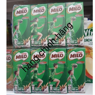 Set 2 Lốc Sữa Milo vỉ 4 hộp x 180ml