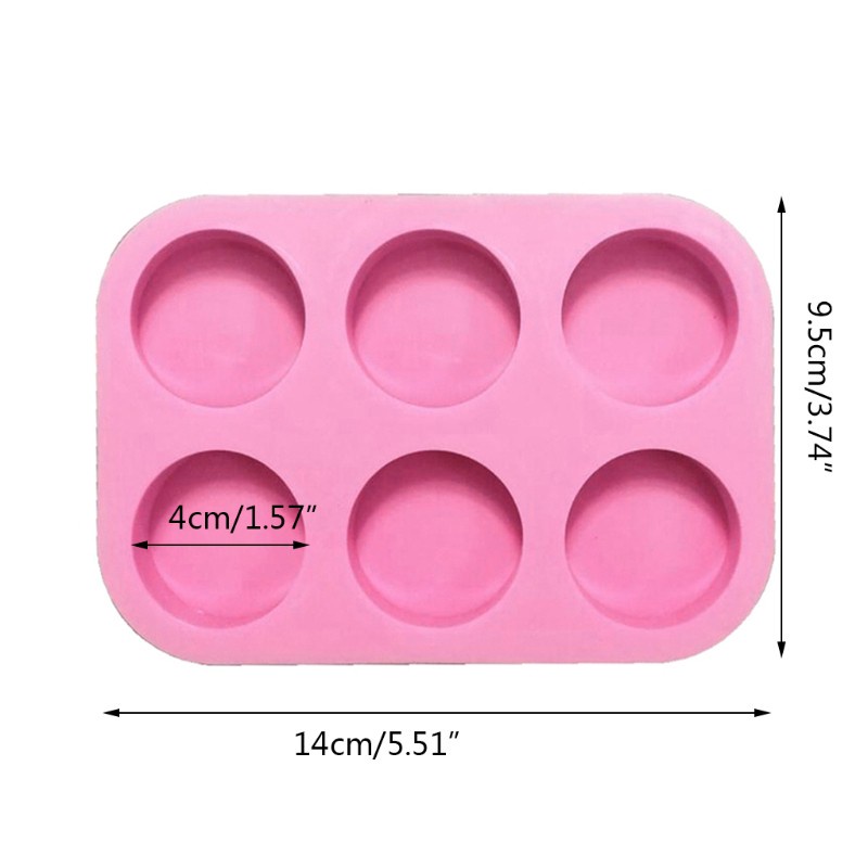 Khuôn Làm Giá Đỡ Điện Thoại Hình Tròn Bằng Silicon Resin Tiện Dụng Diy