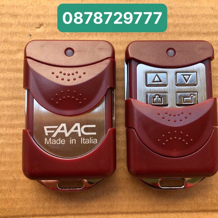 Điều khiển cửa cuốn mã gạt tần số 433 mhz germany sóng siêu khỏe