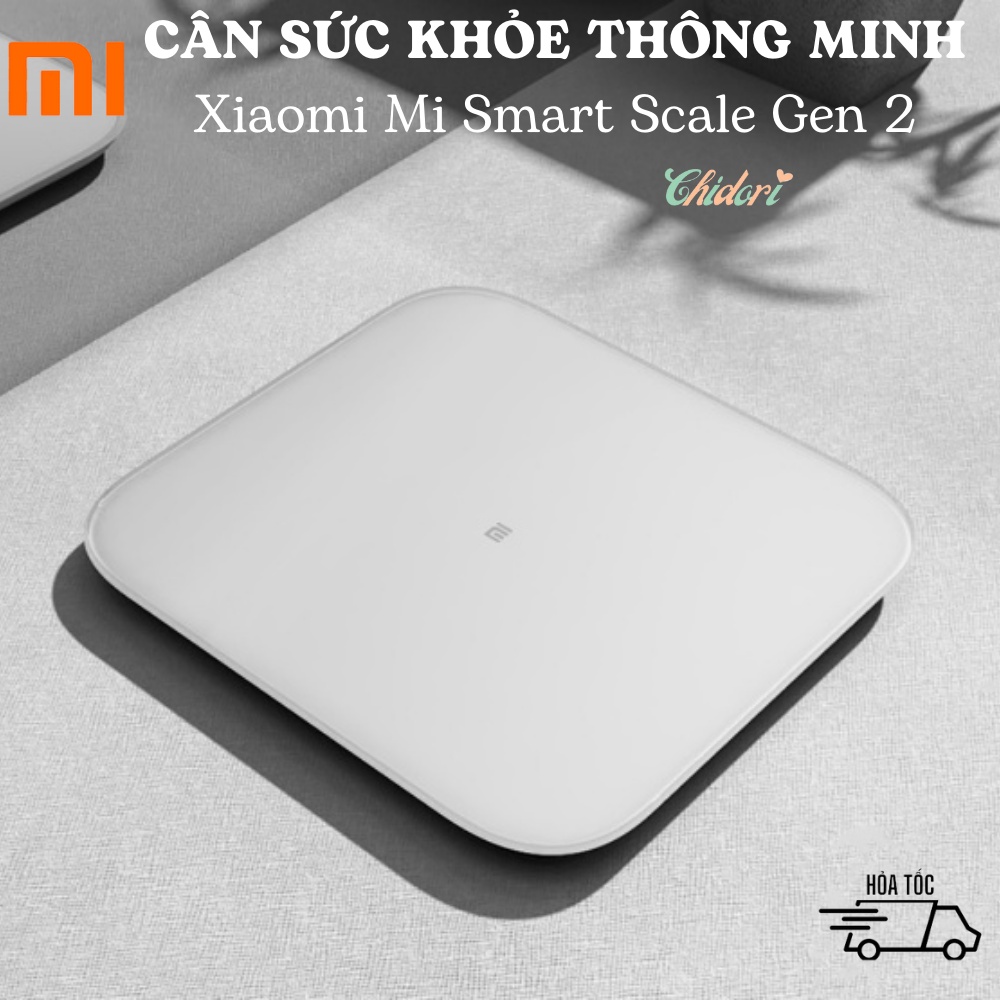 CHÍNH HÃNG - Cân sức khỏe Xiaomi Mi Smart Scale gen 2 - Bản Quốc Tế