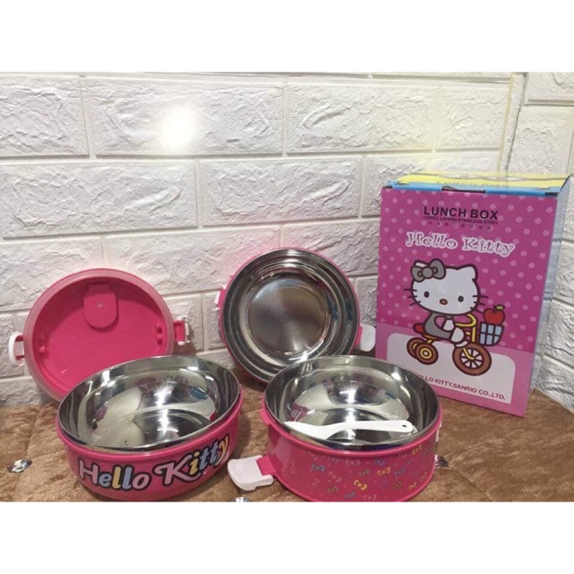 Cặp lồng 3 tầng kitty doremon