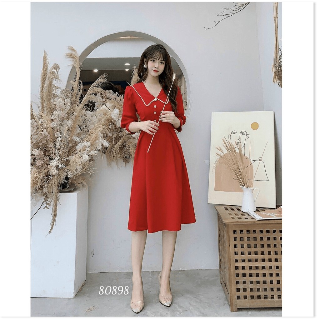 ĐẦM FORD ĐÍNH NGỌC CHẤT LIỆU VÔ CÙNG THOÁNG MÁT THỜI TRANG MỚI KME