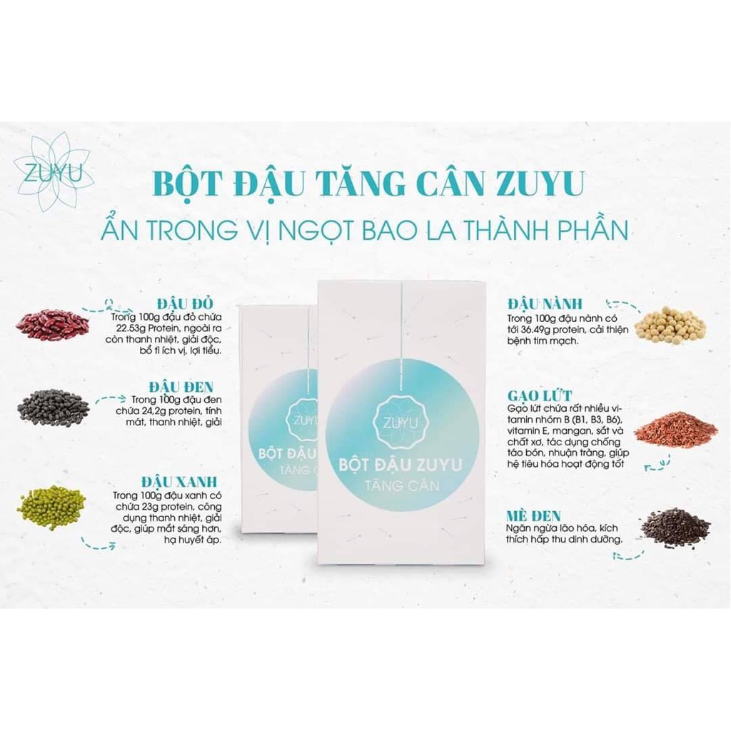 Bột Đậu ZuYu Tăng Cân❤️ | BigBuy360 - bigbuy360.vn