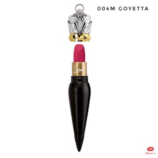 Son Christian Louboutin Goyetta Pink-Red Màu 004M Hồng Đỏ Velvet Matte