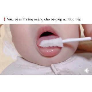 Gạc rơ lưỡi Vcool que tiệt trùng