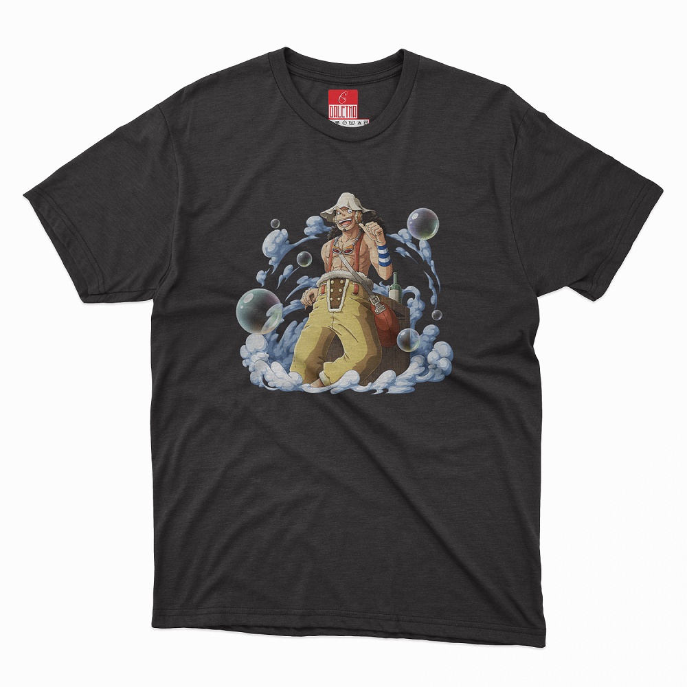 Áo Thun Nam Nữ Màu Đen In Hình Anime One Piece Phong Cách Nhật Bản Thời Trang 30s / Quà Sinh Nhật