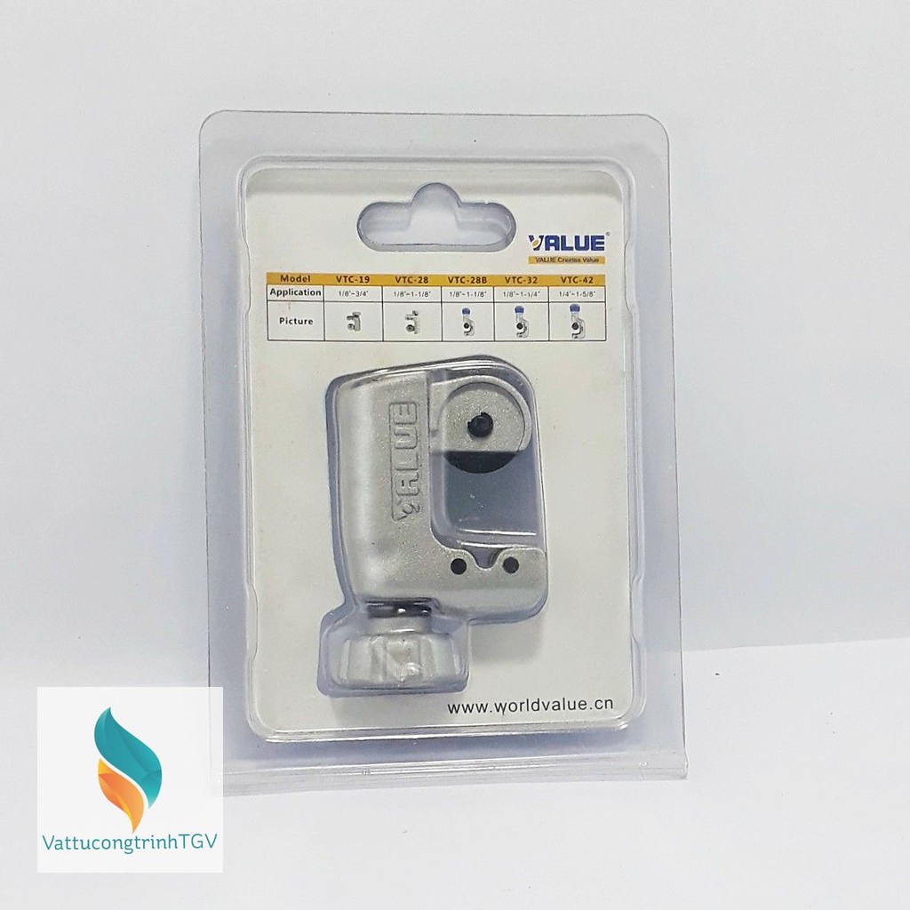 Dao cắt ống đồng VALUE VTC-19 Loại Bé Phi 6 - 16 DC19