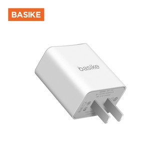 Củ Sạc Điện Thoại Di Động BASIKE Kép 2.4A Điệp Áp Đầu Ra 110-240V