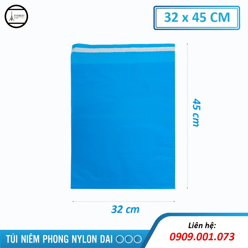 [1 kg] Túi gói hàng niêm phong size 32x45cm, lớp keo dán siêu tiện lợi, hàng có sẵn