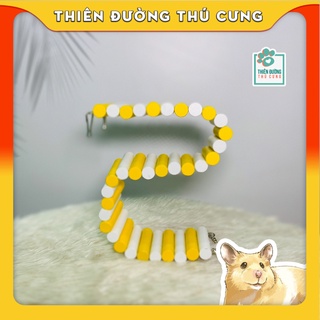Cầu thang gỗ uốn cho Hamster