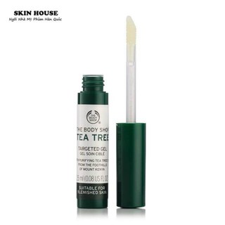 Gel Làm Giảm Thâm Mụn The Body Shop Tea Tree Targeted Gel (2.5ml)