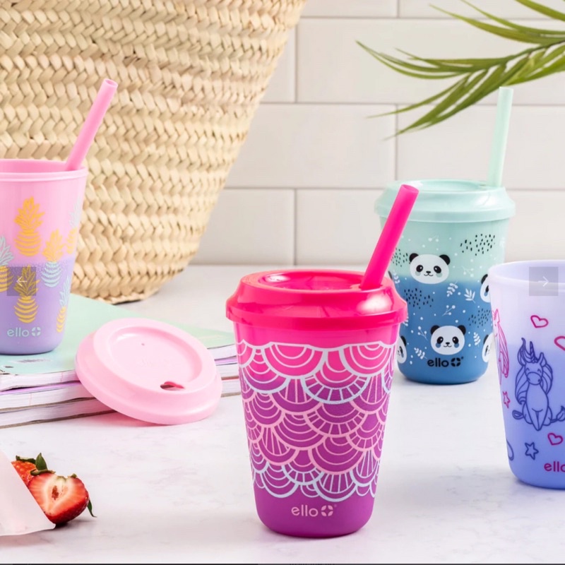 Set Ly Đổi Màu ELLO Cho Bé 12oz