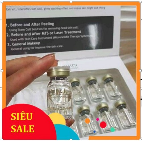 [SIÊU GIẢM GIÁ] Tế bào gốc Laksmira Stem Cell Solution mẫu mới, Hàng Chính Hãng của Hàn Quốc