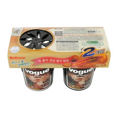 Bộ 2 hộp sáp thơm Bullsone Vogue Mocha Coffee Hàn Quốc 260g