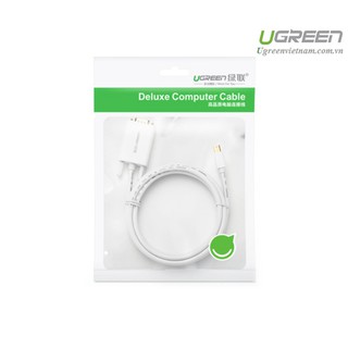 Cáp Mini Displayport to VGA Ugreen 10410 1.5m