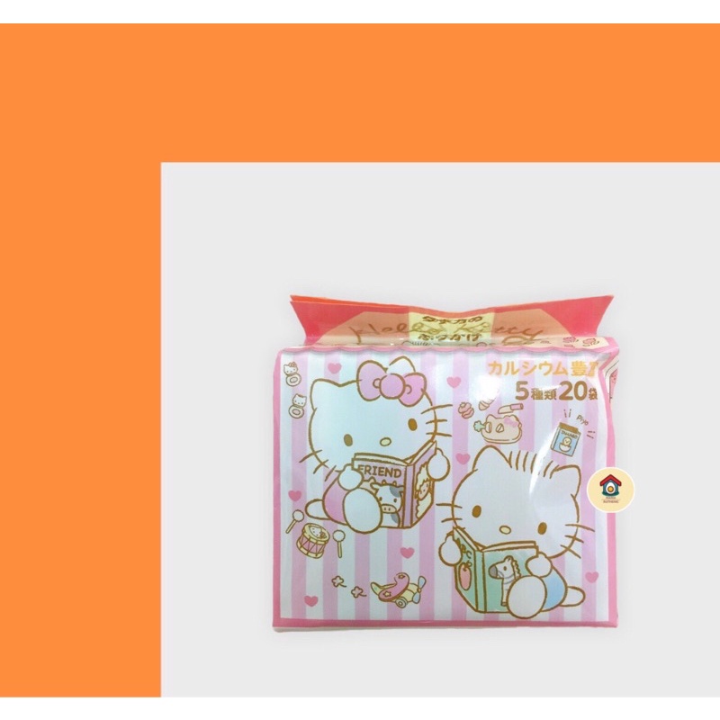 GIA VỊ RẮC CƠM HELLO KITTY 20 GÓI NHỎ