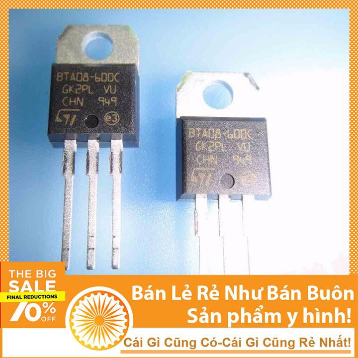 Linh Kiện BTA08-600C TO220 8A 600V Giá Rẻ