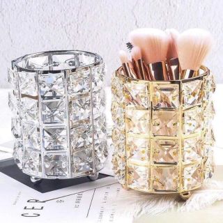 Hộp đựng cọ trang điểm pha lê cao cấp